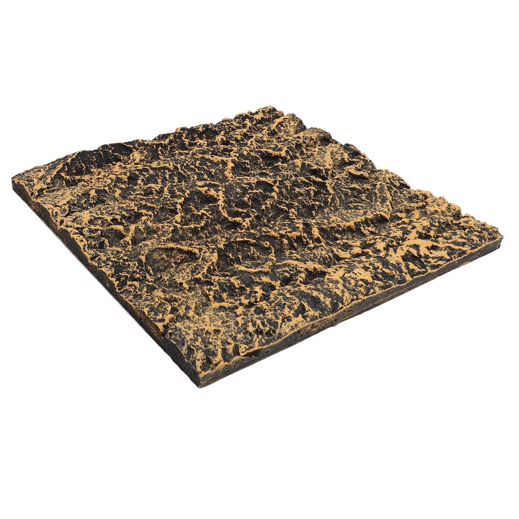 Rock Terrarium Bakgrunn Høy Simulering Klar tekstur PU Reptil Tank Bakgrunn Board Habitat