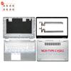 Silver New Repalce Cover For Inspiron 15 5000 5584 P85F LCD Screen Back Cover Front Bezel Hinges Palmrest Lower Bottom Case