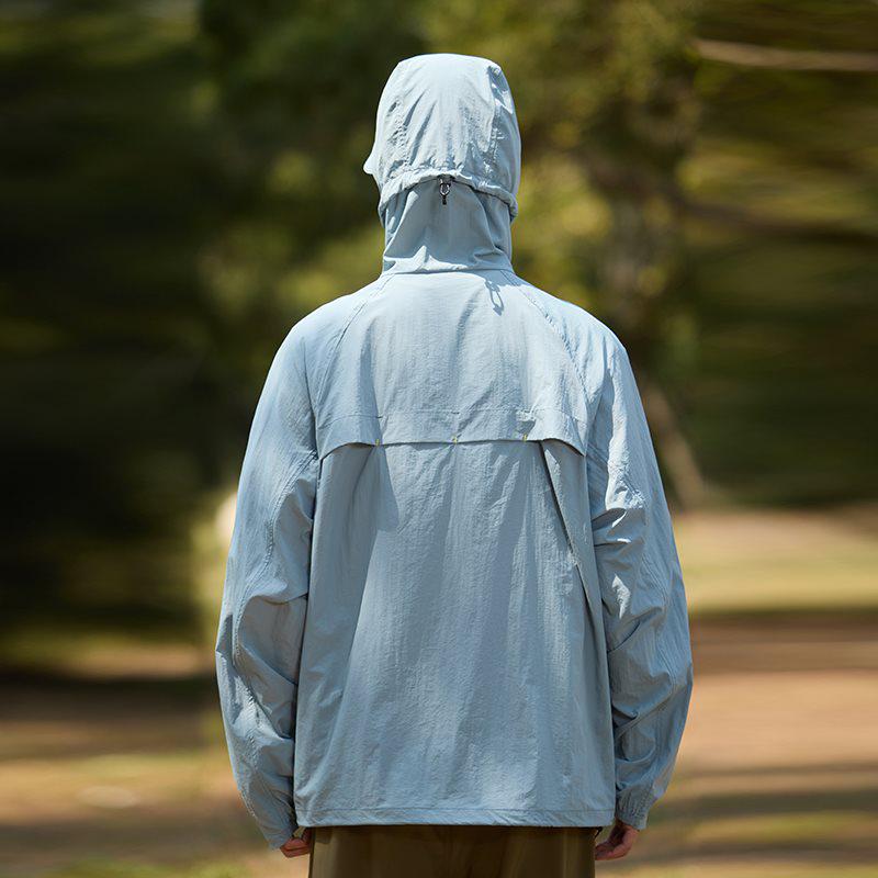 Unisex Schnelltrocknend Eis Seide Sonnenschutz: Leichte, atmungsaktive Sommerkleidung mit UPF50+