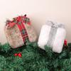 Christmas Plush Gift Box Toy Three Dimensional Christmas Tree Pendant Decoration