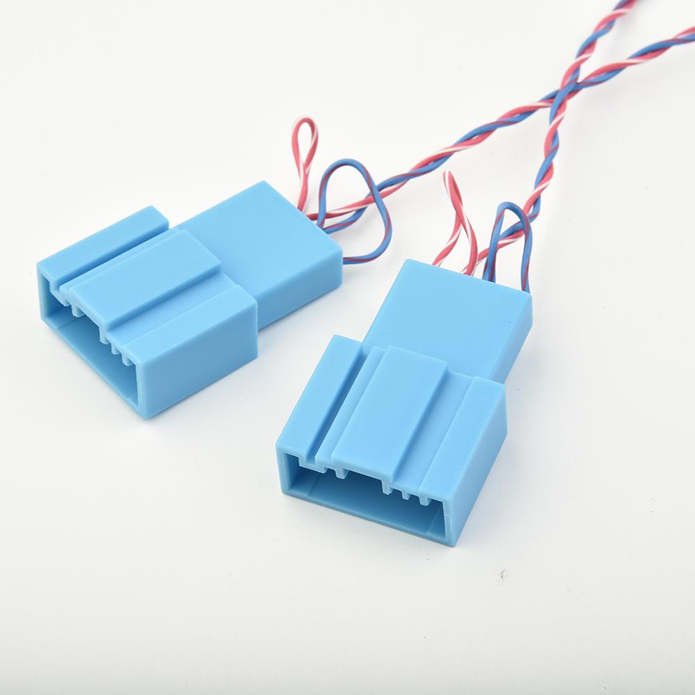 For 2 Pcs Underseat Subwoofer Connector Harness Lossless Line Pigtail Cables Durable For Sub-woofer Adapter Cable