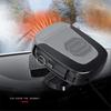 12v Car Heater Winter Automobile Warm Fan Vehicle Heater Hot And Cold Dual Use Defroster Windshield Defogger Demister 360° Rotation Mist Removal