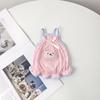 Pet tank top, polka dot bow suspender dress, spring and autumn teddy buffy, cat small dog, dog clothes