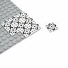 Bricks Smooth 2x2 Floor Printed Tile Assembled Building Blocks Decoration Ceramic Tile MOC City House Construction Toys