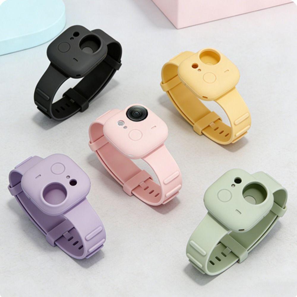 Shockproof Wristband Silicone Sports Camera Accessories for Insta360 GO Ultra Outdoor Activities