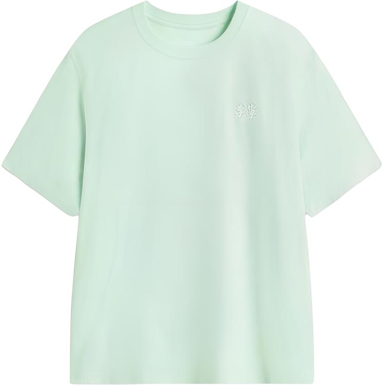 

Li Ning Пуловер с круглым вырезом Свободный Принт букв Повседневный Спортивный Простой Футболка с коротким рукавом Мужские топы AHSV699-2 XL