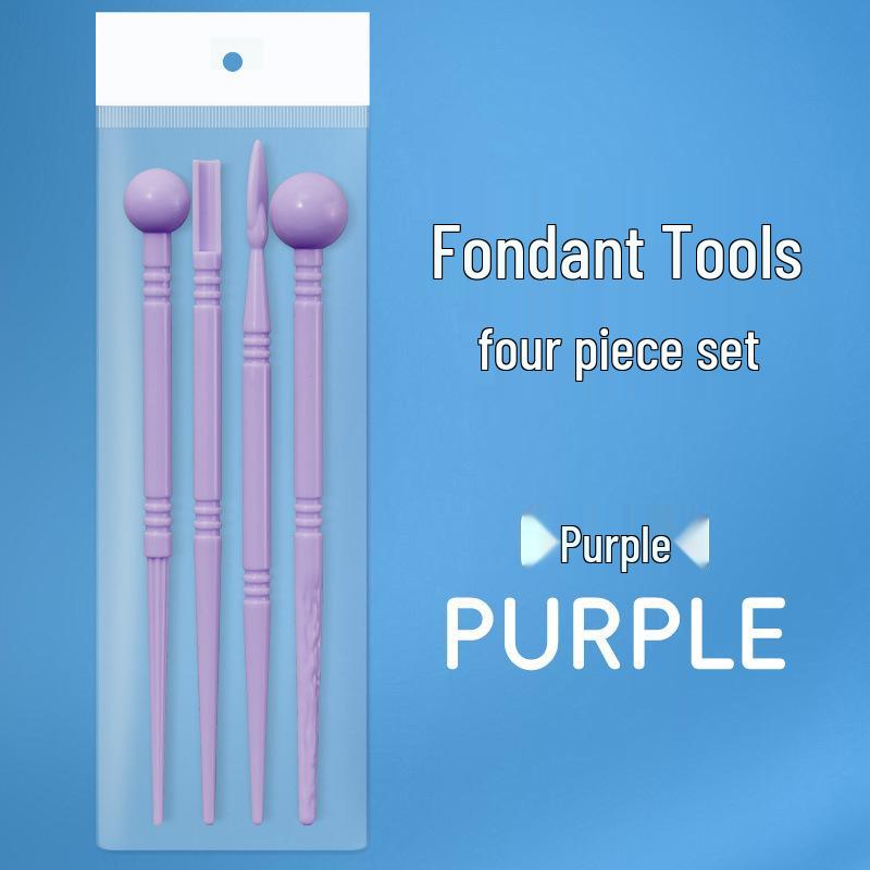 Ensemble d'outils de modelage en argile de poterie en cinq pièces pour sculpture DIY