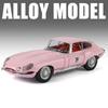 1/24 Jaguar E-type Alloy Classic Sports Car Model Diecasts Metal Retro Old Vehicles Car Model High Simulation Sound Light Kids Toy Gift