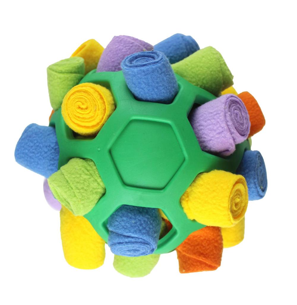 Bestselling Dog Sniffing Puzzle Squeaky Ball - Bite-Resistant Pet Toy