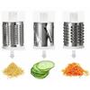 Household Kitchen Food Processors Multi-functional Manual Vegetable Fruit Slicer Round Cutter Shred Grater Shredder