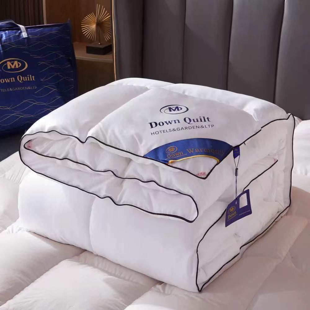 

Одеяло из искусственного пуха Star Hotel - Комфорт круглый год: Лето, Зима, Утеплённый, Тепло, Кондиционирование, Идеальный подарок 200*230cm 6 jin Spring/Autumn Quilt белый