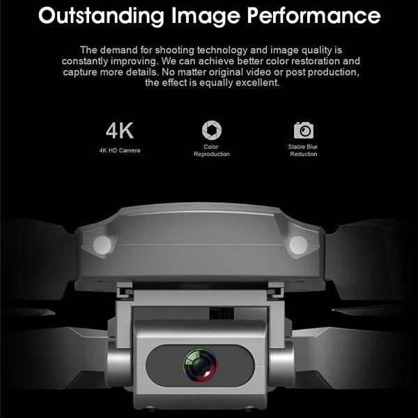Toy Gift E68 Mini Drone Wide Angle 4K 1080P WiFi FPV Camera Drones Height Holding Mode RC Foldable Quadrotor Dron