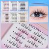 No Glue Needed Segmented Eyelashes Press on Self Adhesive Eyelashes Lash Clusters  Women's Beauty