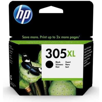 HP 305XL High Yield Black Original Ink Cartridge (3YM62AE) for DeskJet 2300/2700/2810/Plus4100/4200, Envy 6000/Pro 6400