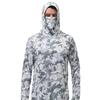 Sommer Angler Hoodies Herren Jersey Camouflage Langarm Anglerhemd Schnelltrocknend UV-Schutz