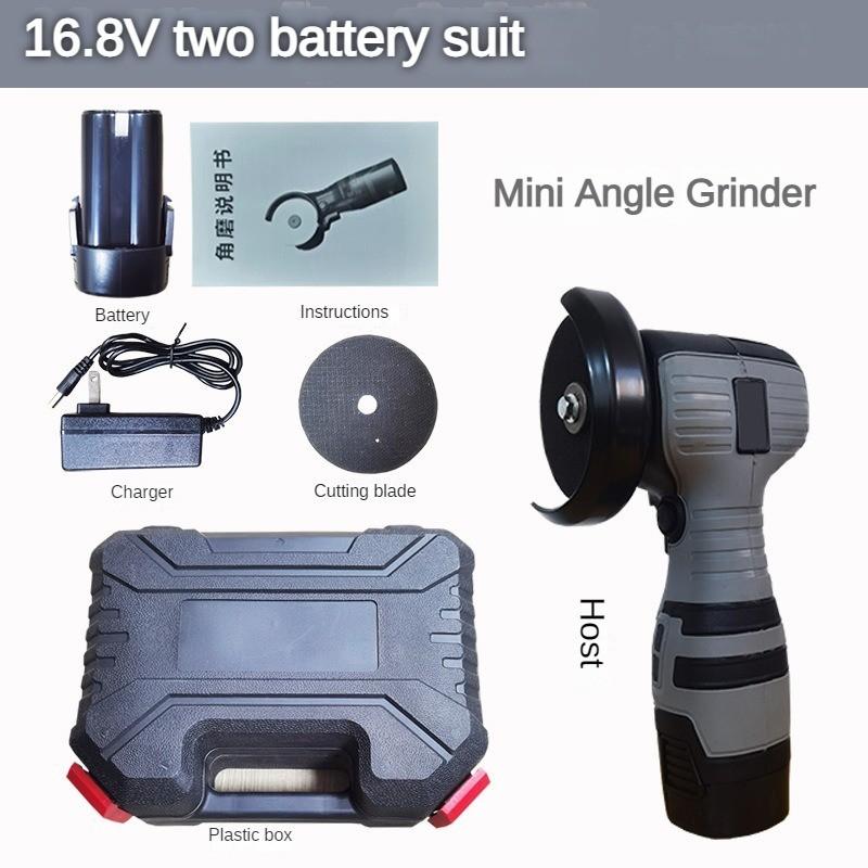 Portable Mini Multifunctional Polishing Machine Household Handheld Electric Angle Grinder Rechargeable Small Cutting Machine