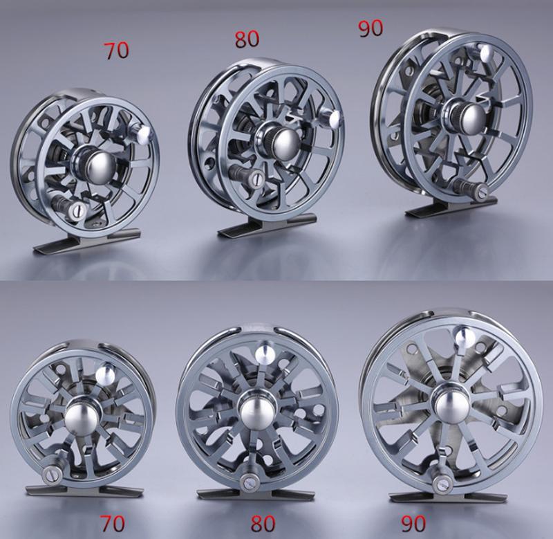 Fly Fishing Reel 3/4 5/6 WT Interchangeable Large Arbor Alloy Aluminum for Fly Fishing Reel Wheel Accessories