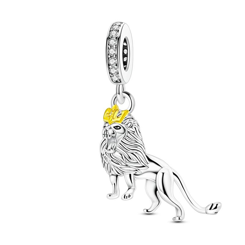 Heart Shape Star Moon Pattern Pendant Charm Beads Fits Bracelets Bangle Necklace Women Luxury Diy Fine Dangle Bead Jewelry Gifts