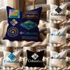 Classic C-Columbia Cushion Cover Multi-Scene Pillow Cover for Home & Car - Reversible, Soft & Durable for Daily Use
