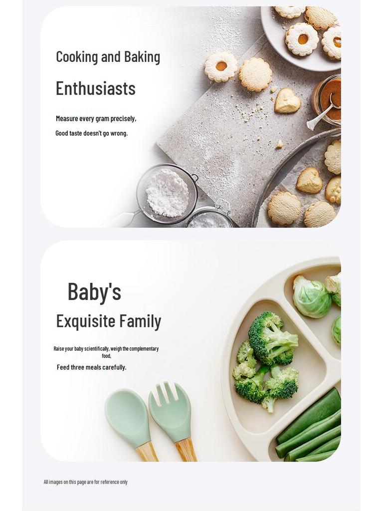 Compact Bluetooth Kitchen Scale for Baking & Coffee - Precise Gram Measurement