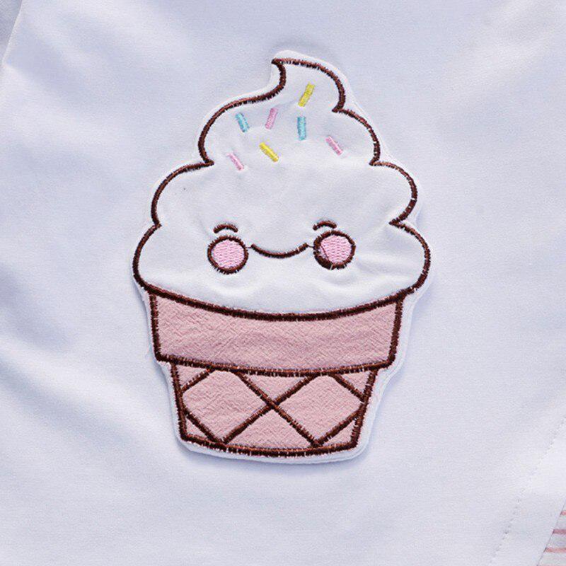 Baby Girls Clothes Kids Set Fashion Cartoon Pattern Short Sleeve T-Shirt +Pant  Boys Clothing Set Kids Cartoon Clothes Set