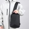 Shenglango Men's Hardshell Waterproof USB Charging Crossbody Chest Bag