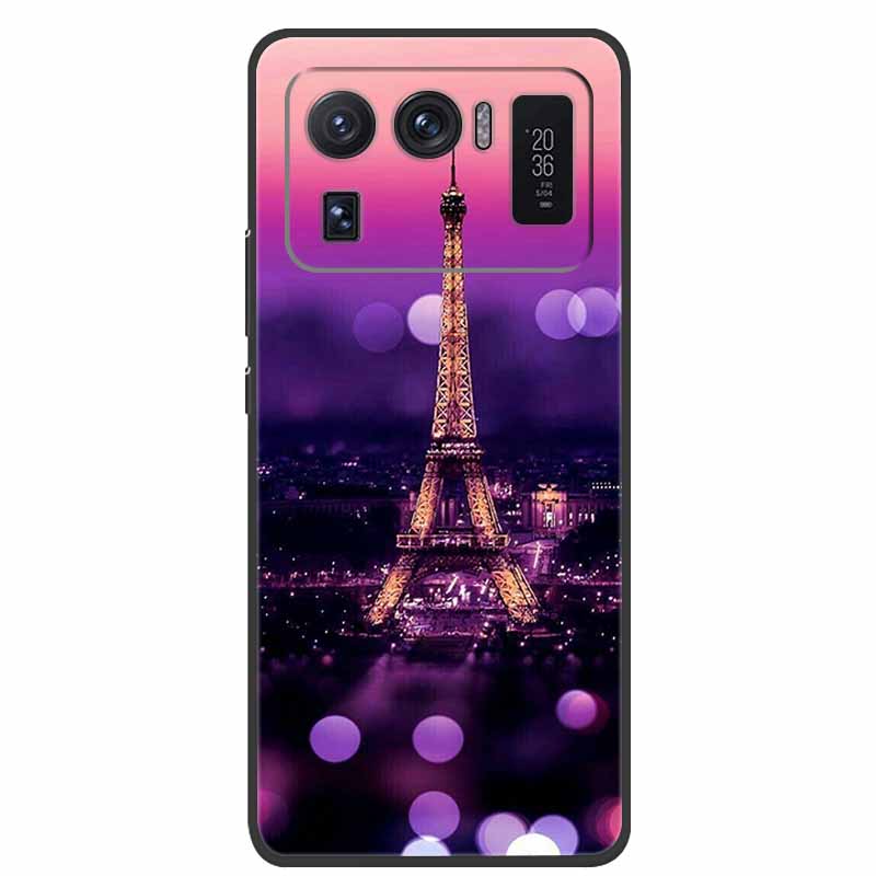 For Xiaomi Mi 11 Ultra Case 6.81 Shockproof Soft silicone TPU Back Cover Cases For Xiaomi11 Ultra Phone fundas Mi11 Ultra Cute