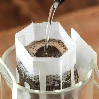 50 Stück/Packung Neuer Tropfkaffee-Filterbeutel Tragbare Hängeohr-Tasse Kaffeefilter Papier Zuhause Büro Reise Brühkaffee- und Tee-Werkzeuge