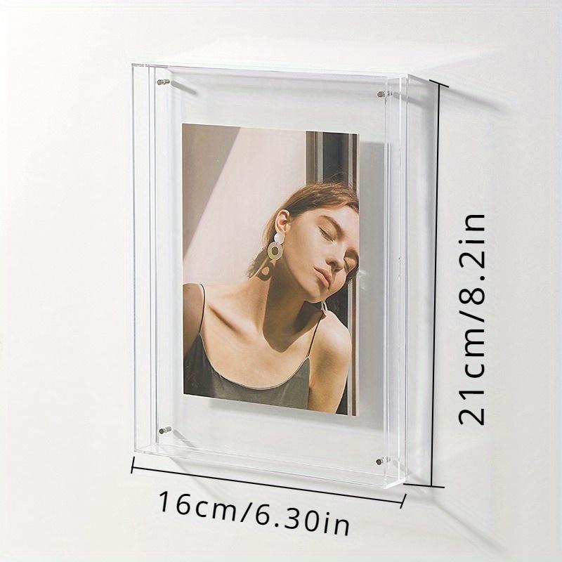 DIY Transparent Acrylic Poster Frame - Perfect for Bedroom and Desktop Display, 1pc