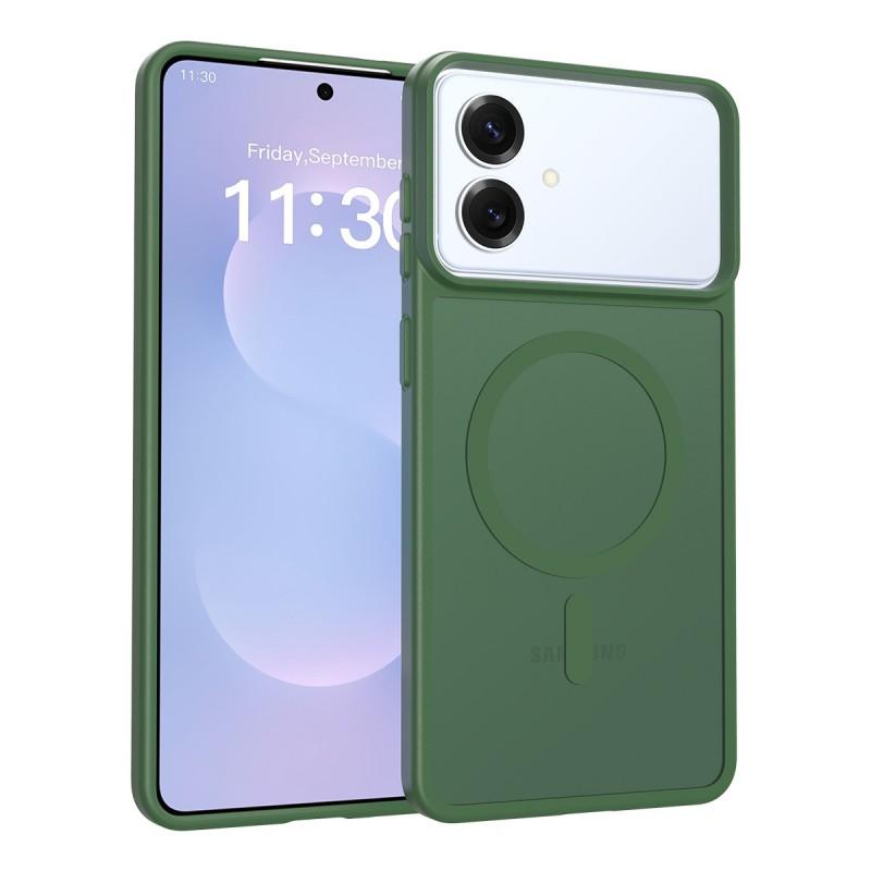 Orange S26 Skin-sensitive Phone Case S25edge Magnetic Lens Fine Hole Drop Resistance Matte 24 Protective Cover