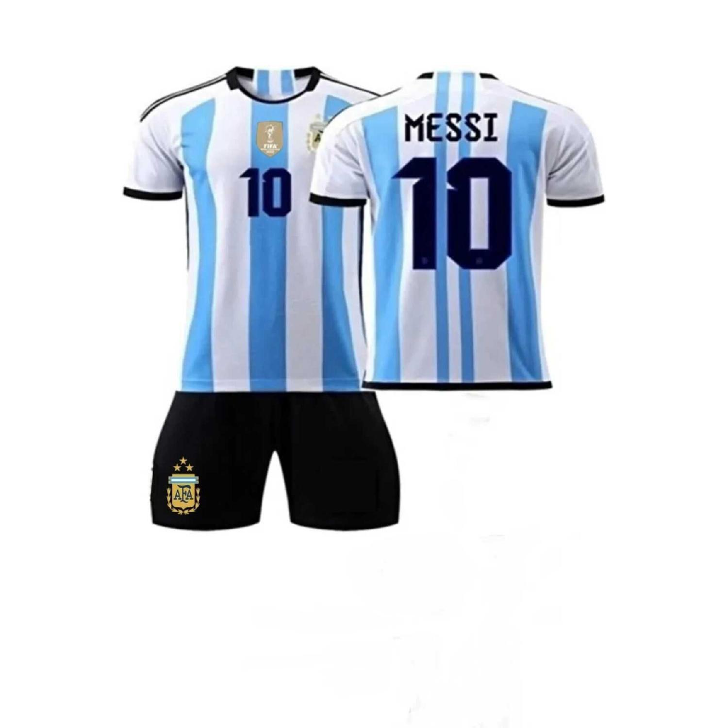 

Детские трикотажные шорты Messi Argentina XS синий