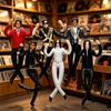 Abstraktes Michael Jackson Plüschtier, Gelenkiges Cosplay-Requisit, Heimdekoration, Feiertagsgeschenk