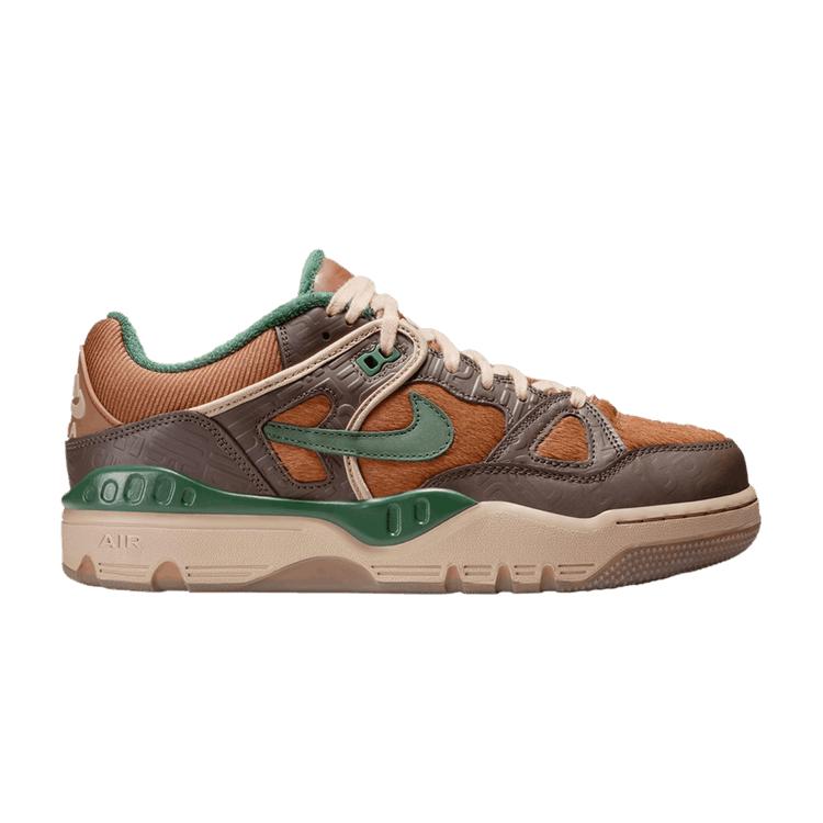 Nike Nigo x Air Force 3 Low OGIN - Барочный Коричневый Ель Otsumo Plaza Эксклюзив для Японии Мужские Кроссовки Конопля Пекан HQ7533-201 43 26980₽
