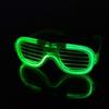 Flashing Party LED Light Glasses for Party Birthday Party Funny Tricky Fluorescent Luminous Rave Costume Party DJ Bright