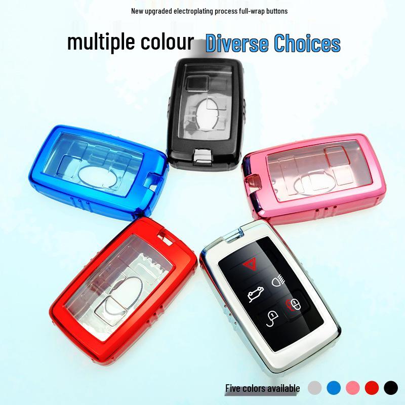 Land Rover & Jaguar Car Key Protective Shell for Range Rover, Discovery 5, EPACE Models