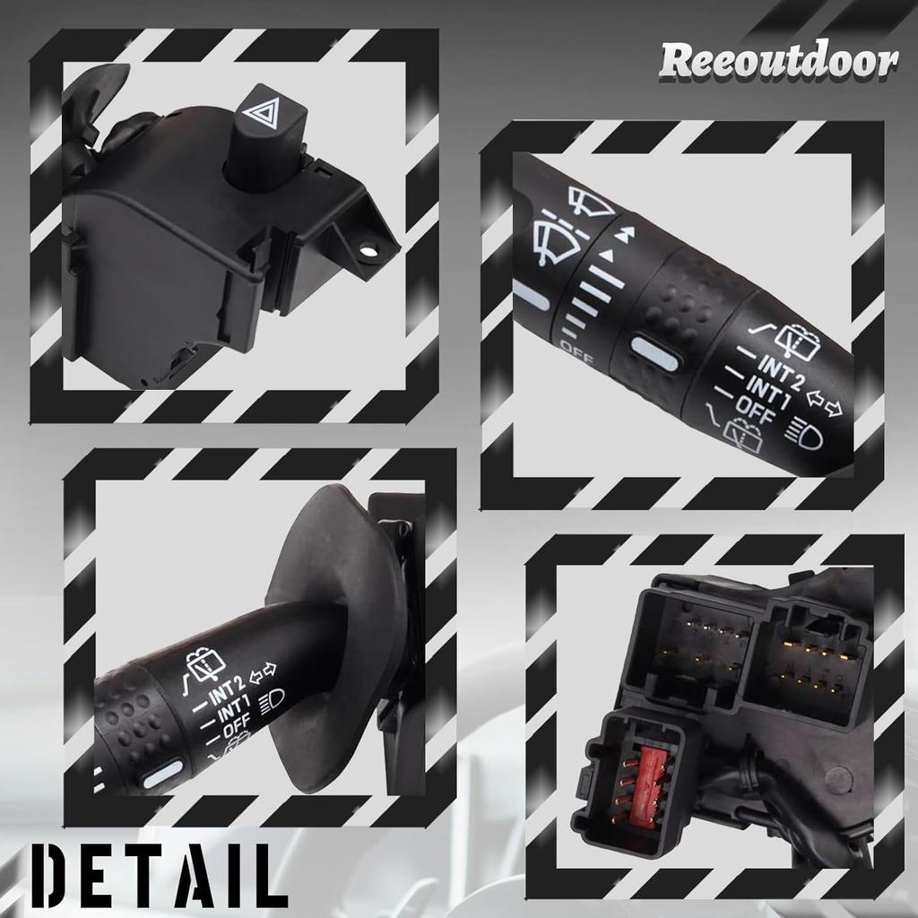 CBS1172 Multi-Function Turn Signal Switch Headlight Dimmer, Windshield Wiper Switch Compatible With 02-05 Explorer, 03-06 Expedition, Replace#SW3923,