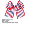 Patriotic Double-Layer Bow Hair Clip American Flag Patriotic Bows Independence Day Holiday Hair Accessory
