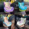 Für Labubu Auto Puppe Kindersitz Cartoon Stuhl Modellauto Kawaii Ob11 Puppensitz Steckdosen Deko Auto Innenraum Styling Zubehör