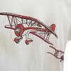 HANES 90s Made In USA Old RED BARON Print Short Sleeve T-shirt Men's Used