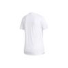 Adidas Own The Run Tee Running Sports Short Sleeve Women Tops White FM5812