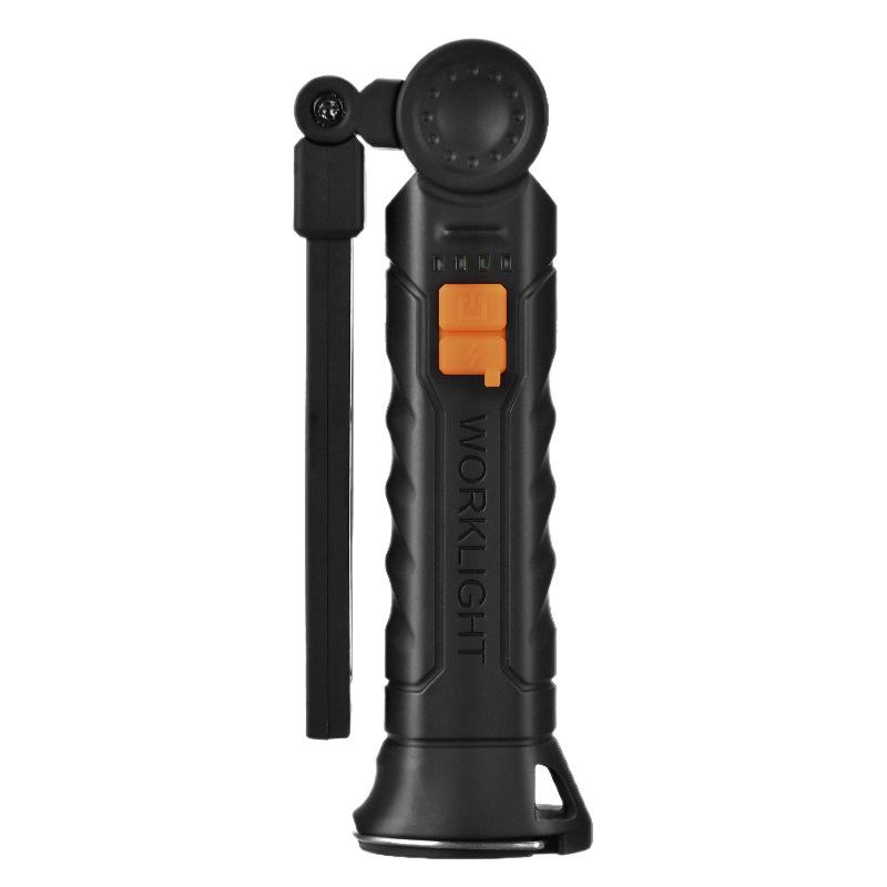 USB Multifunctional COB Magnetic Auto Repair Flashlight with Warning Light