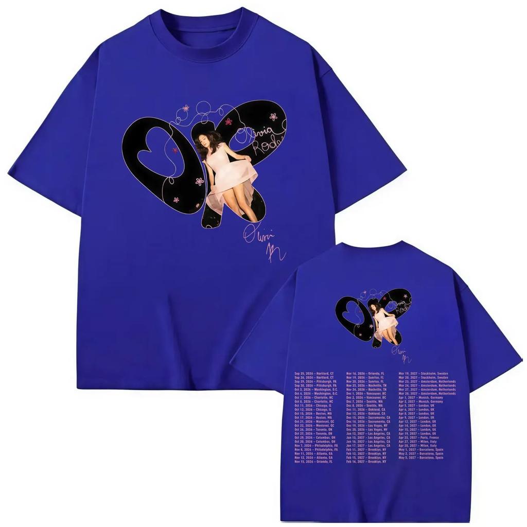High Quality Cotton Oversized T-shirts Streetwear The Unraveled Tour 2026 T-shirt Men Women Fashion Vintage Short Sleeve T Shirt