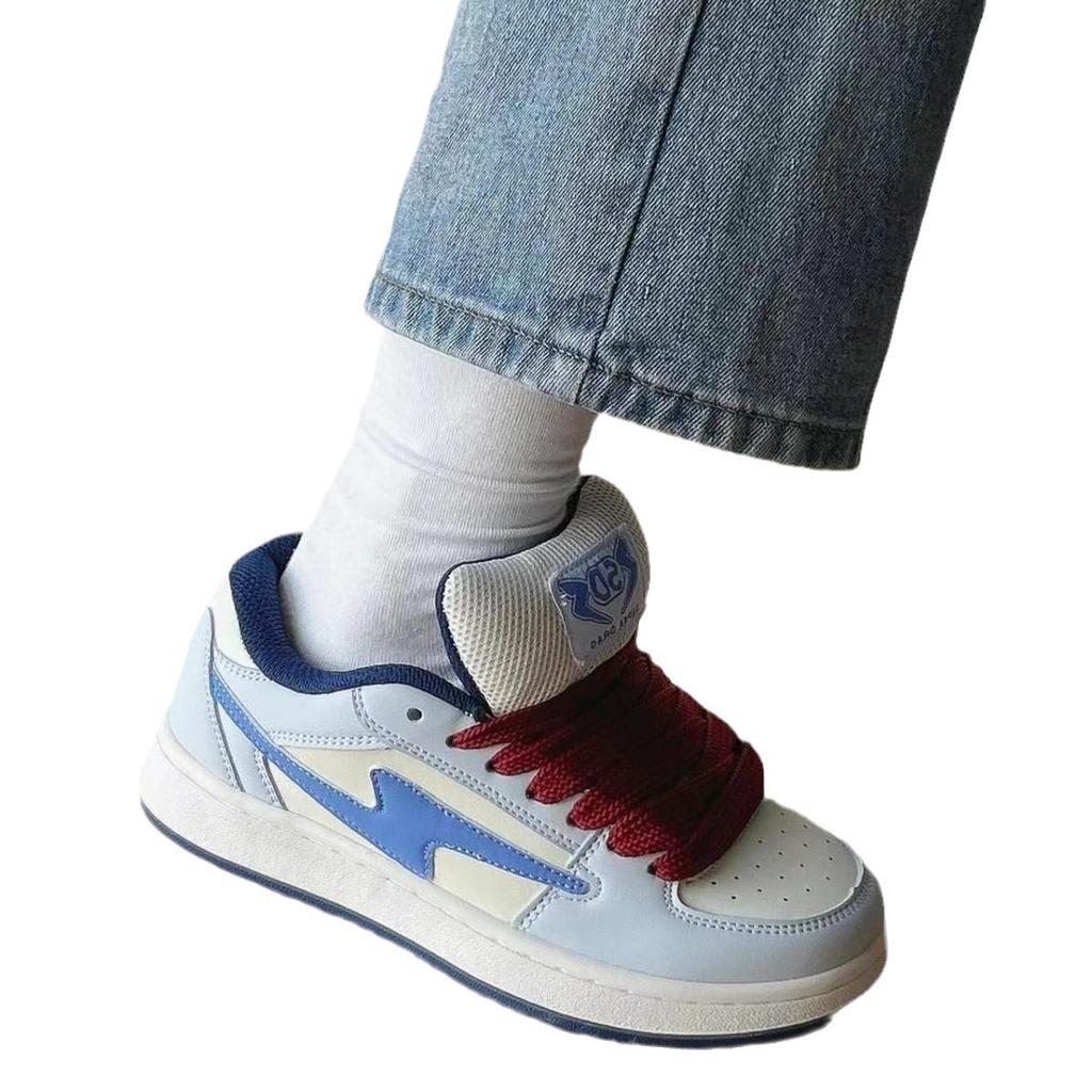 Lightning Shoes Original Cashew Flower Mix and Match Board Shoes Women's Niche Retro Casual Shoes New Super Light Women's Shoes