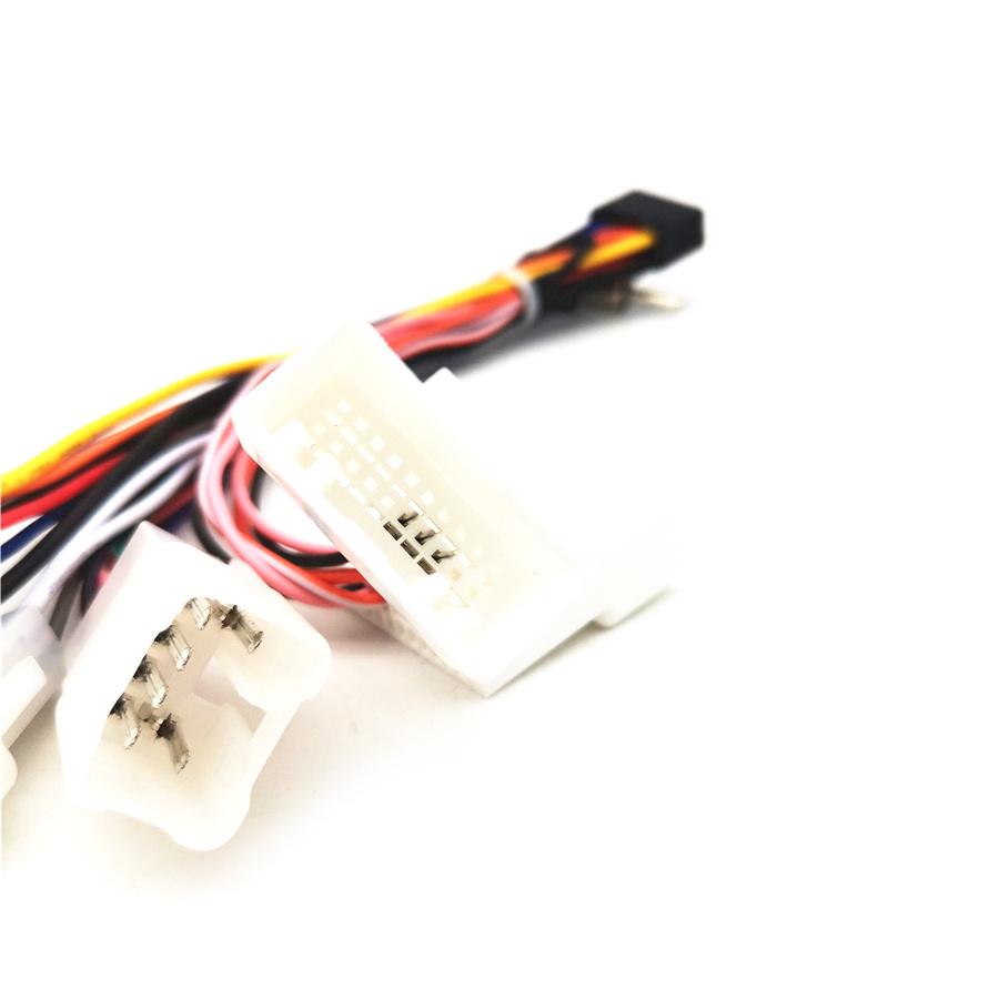 For Toyota Radio Audio 16 PIN Wiring Harness Connector W/ 4Pin USB Cable Adapter