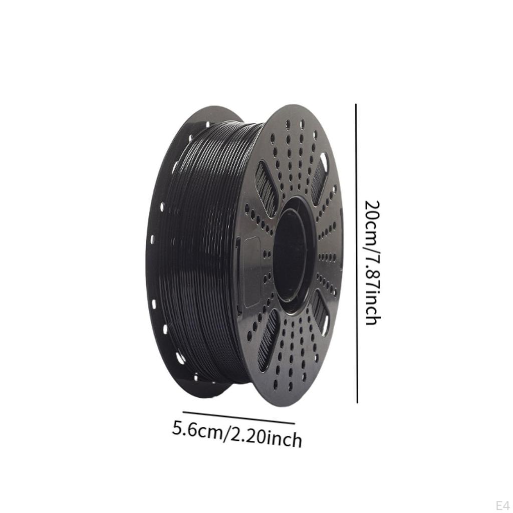 3D Printer Filamen 1.75mm 1kg Fit Most Wear Resistant No Tangling Strong Toughness PETG