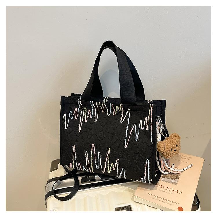 

Premium Tote Bag Women 2025 Japanese New Cartoon Portable Shopping Bag Commuter Bag Going Out Mommy Bag