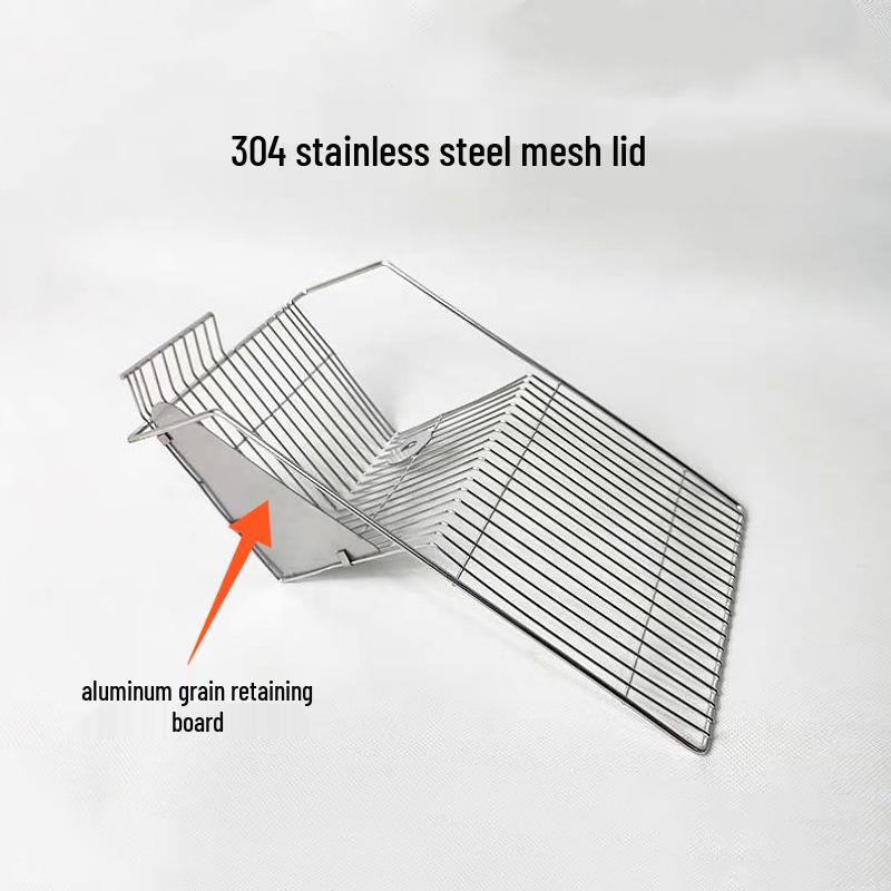 Cușcă pentru șoarece din plasă de oțel inoxidabil, dezinfecție la temperatură înaltă, potrivită pentru creșterea șoarecilor albi și uz de laborator