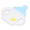 Baby Teether Cartoon Bottle Shape One Piece Soft Flexible Baby Silicone Teether Baby Teething Chew Toys