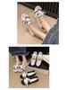 Women's French Ballet Flats: 2024 Summer Lace-up White Slip-on, Breathable Fashion Flats