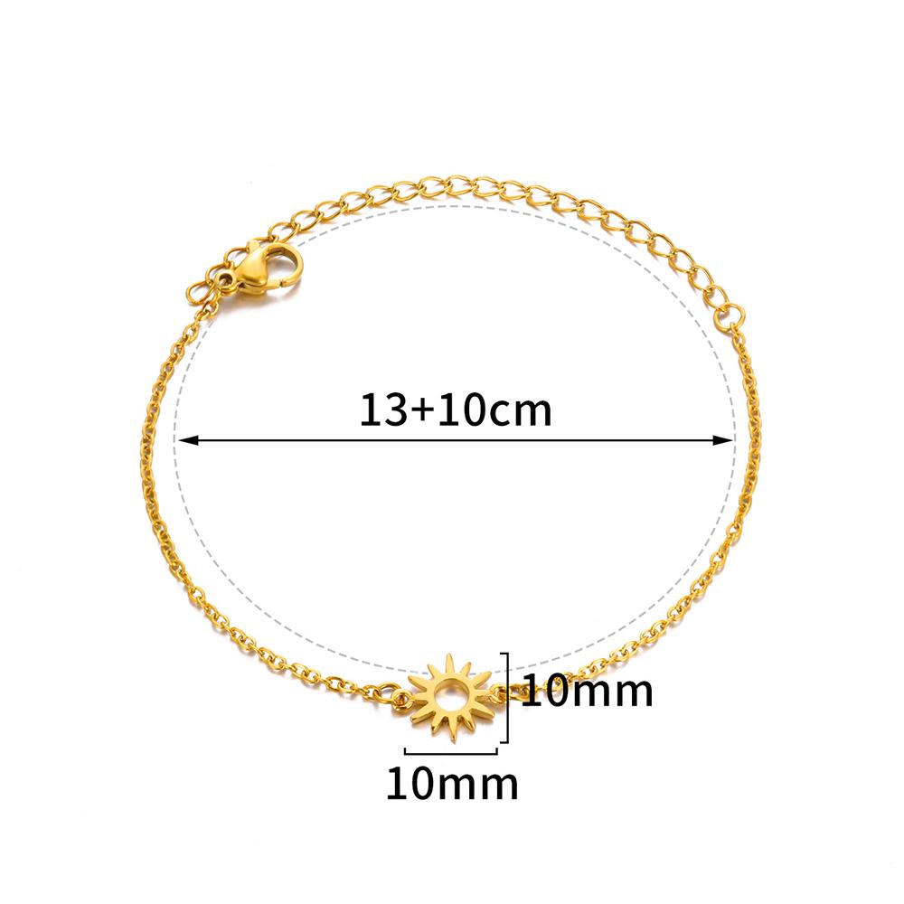 20+5cm Anklets for Women Stainless Steel Shell Starfish Imitation Pearl Leg Bracelets Gold Color Beach Summer Bodychain Jewelry